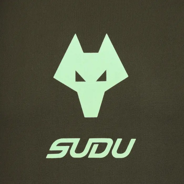 Wolverhampton Wanderers Store | Shop Official 2025-26 Players Travel Logo T-Shirt – Dark Khaki Wolves Gear